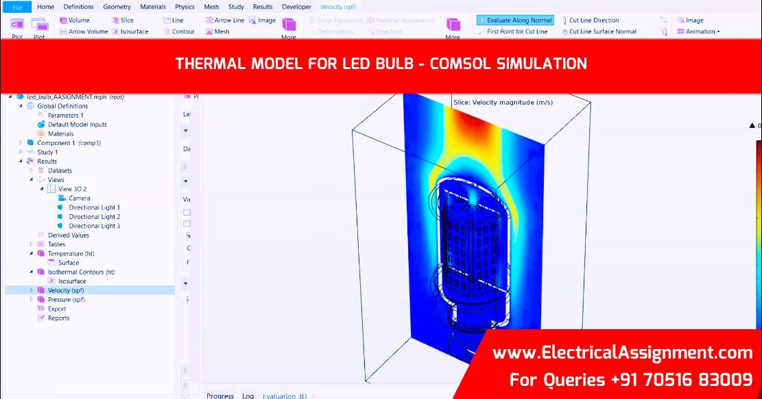 Induction Heating COMSOL Electromagnetic Thermal Model screenshot 3